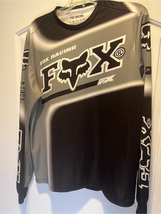 Fox Other - Fox Racing Long Sleeve Jersey - Black & Gray Fade